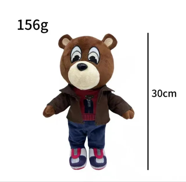 Peluche ours en peluche Kanye