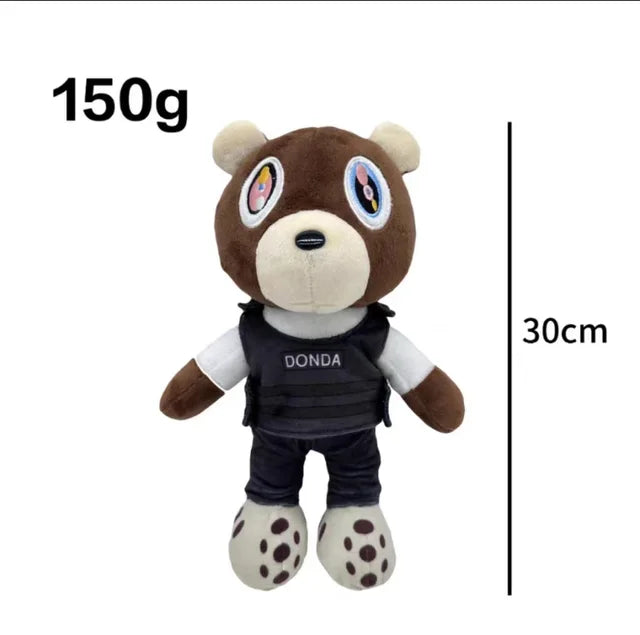 Peluche ours en peluche Kanye