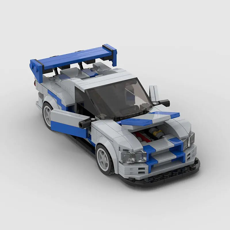 Briques Lego pour la Nissan GTR