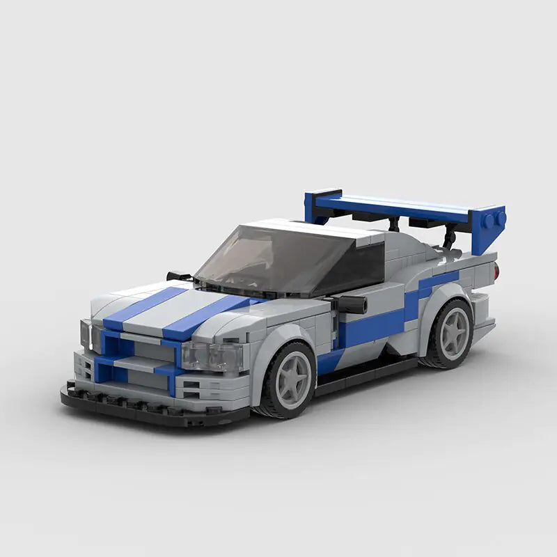 Briques Lego pour la Nissan GTR