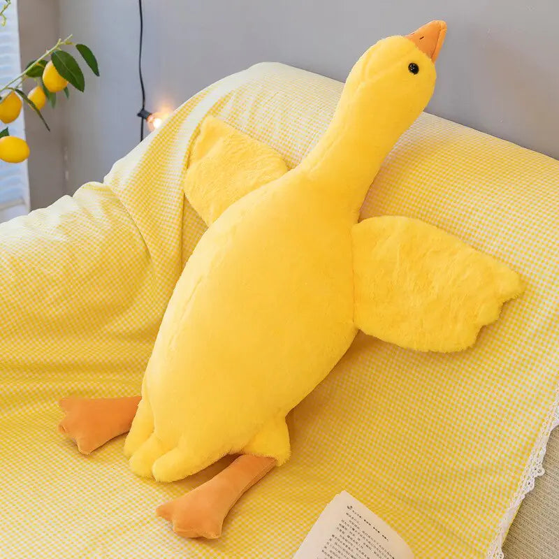 Jouets en peluche de canard énorme