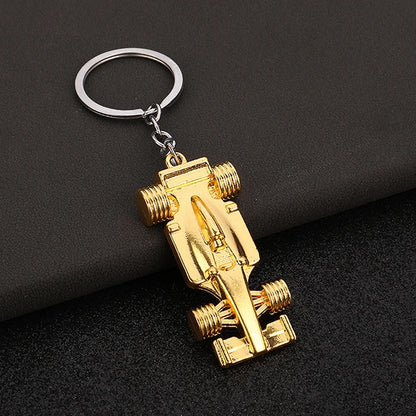 F1 Racing Car Keychain