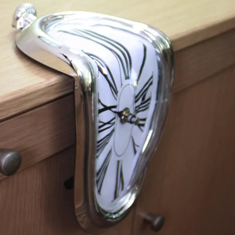 Melting Distorted Wall Clocks