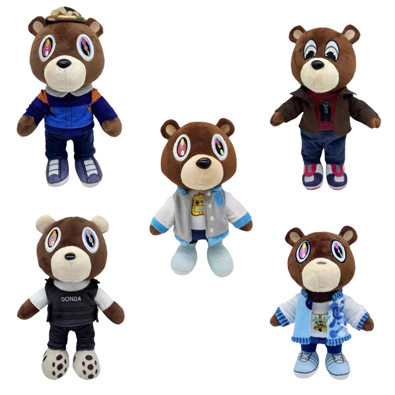 Peluche ours en peluche Kanye